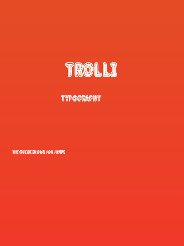 Trolli Poster