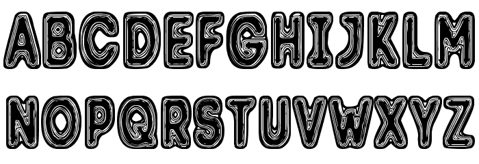 Trolli Font LOWERCASE