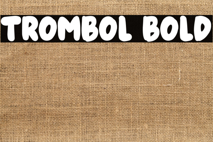 Trombol Bold Example 2