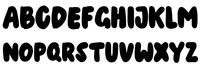 Trombol Bold Font LOWERCASE