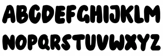 Trombol Bold 字体 小写