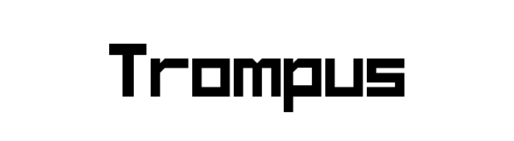 Trompus Font