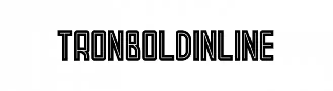 Tron Bold Inline  font caratteri gratis