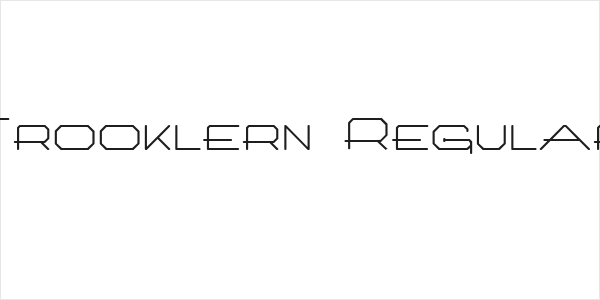 Trooklern Regular Logo