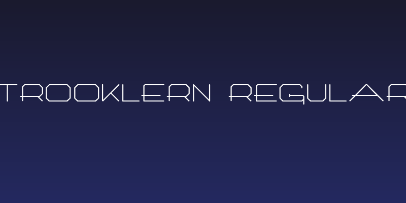Trooklern Regular Social Header