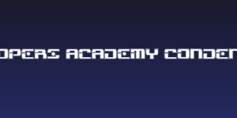 Troopers Academy Condensed Social Header