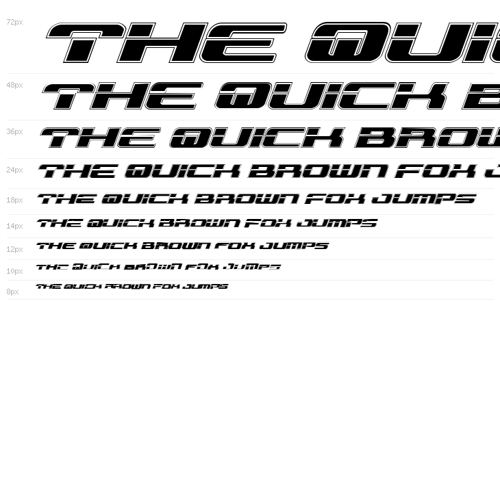 Troopers Academy Expanded Italic Waterfall