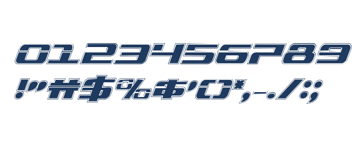 Troopers Academy Italic Other Characters