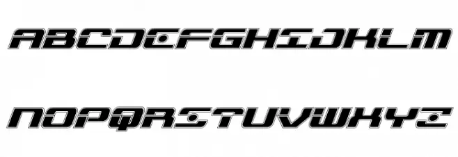Troopers Academy Italic خط أحرف كبيرة