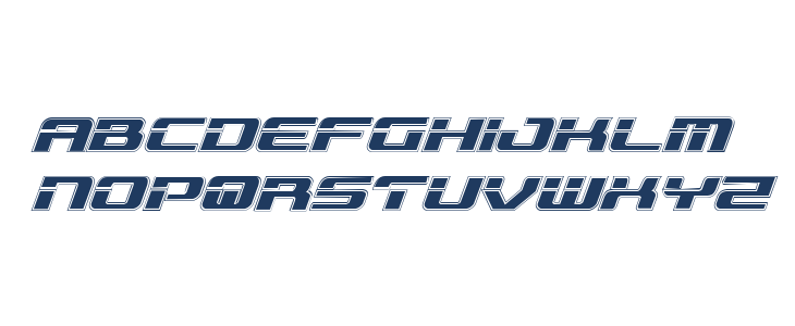 Troopers Academy Italic Lowercase