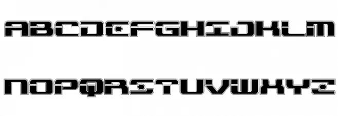 Troopers Academy Regular Schriftart Groß