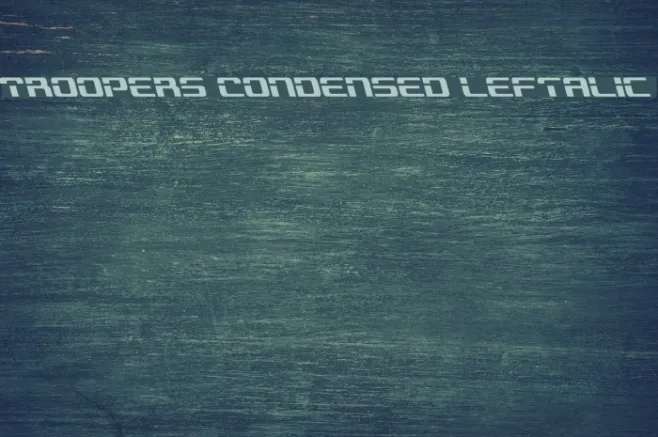 Troopers Condensed Leftalic Example 3