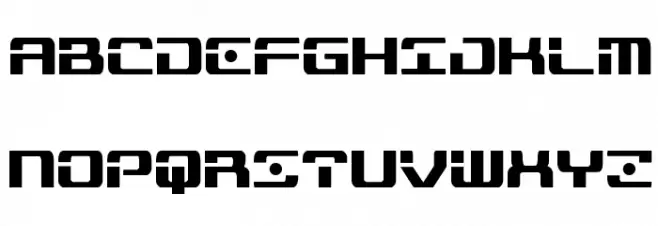 Troopers Condensed 字体 大写