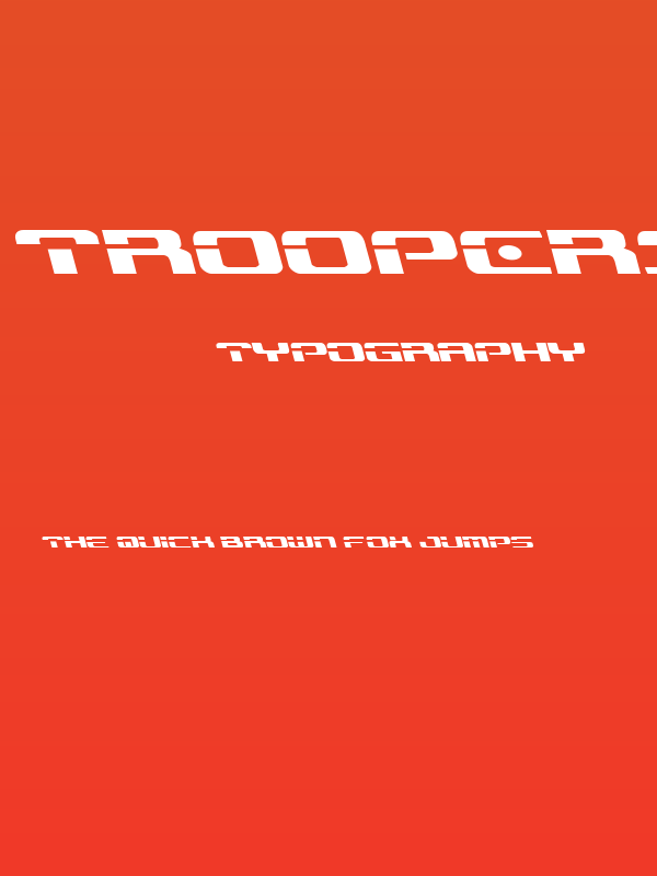 Troopers Expanded Leftalic Poster