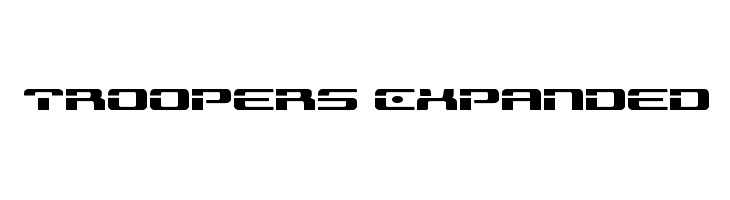 Troopers Expanded  नि: शुल्क फ़ॉन्ट्स डाउनलोड