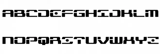 Troopers Regular خط أحرف كبيرة