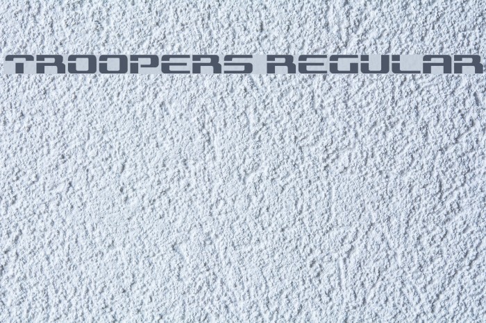 Troopers Regular Example 3
