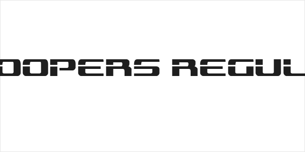 Troopers Regular Logo