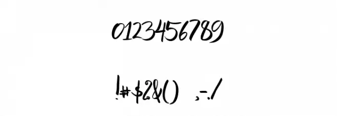 TroothusanTTF Font OTHER CHARS