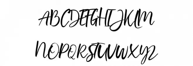 TroothusanTTF Font UPPERCASE