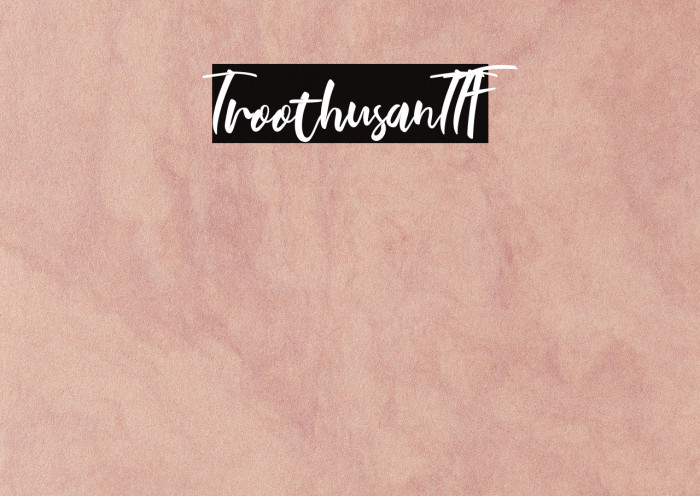 TroothusanTTF Example 1