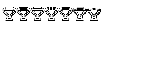 Trophy Regular Font OTHER CHARS