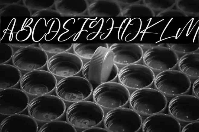 Trophyita Font examples