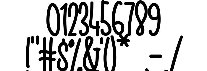 Tropic Jungle Font OTHER CHARS