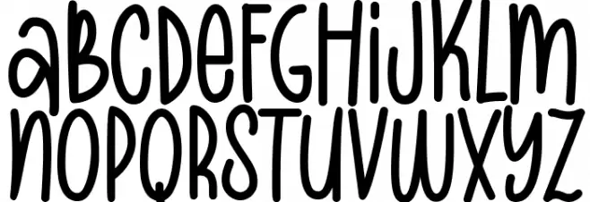 Tropic Jungle 字体 小写