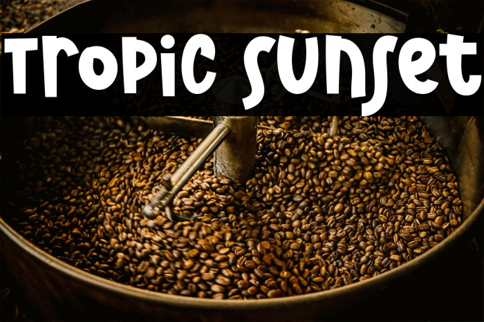 Tropic Sunset Example 2