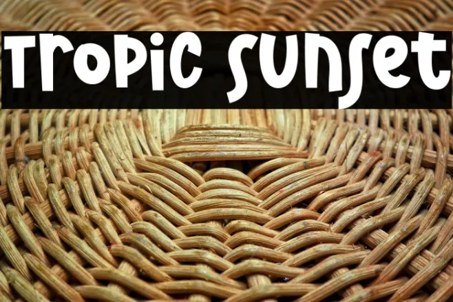 Tropic Sunset Example 3
