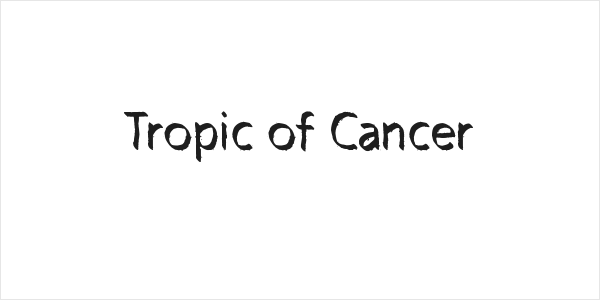 Tropic of Cancer Logo