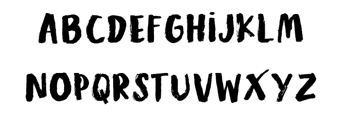Tropical Asian DEMO Regular Font LOWERCASE