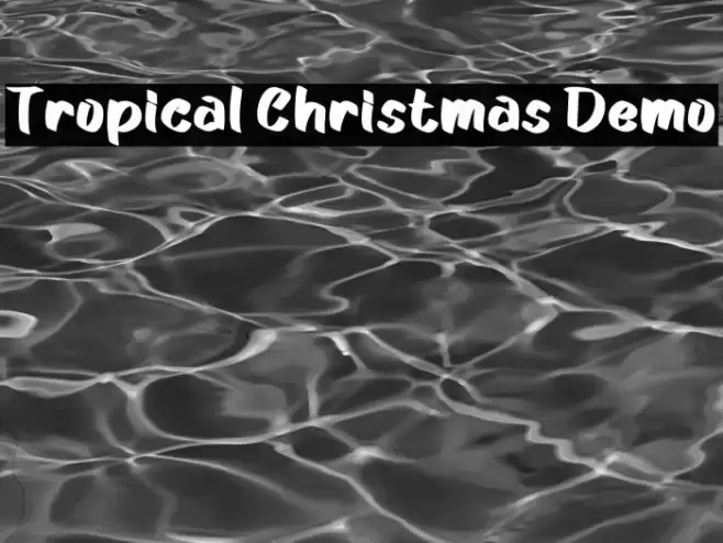 Tropical Christmas Demo Fuentes examples