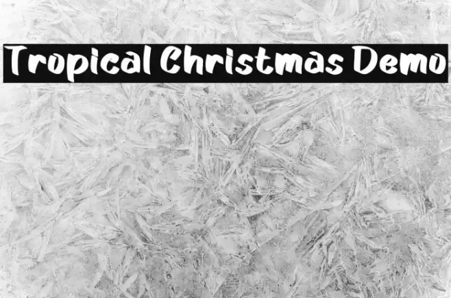 Tropical Christmas Demo Fuentes examples