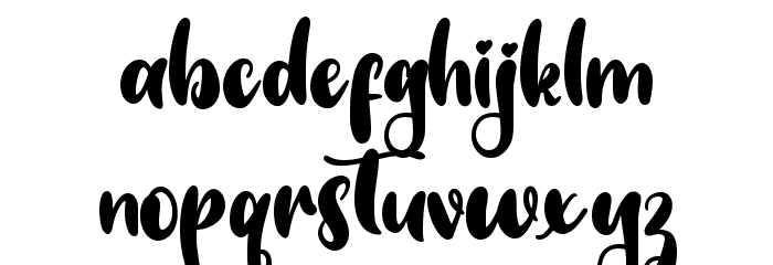 Tropical Display - Personal Use Font Litere mici