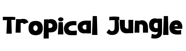 Tropical Jungle  baixar fontes gratis