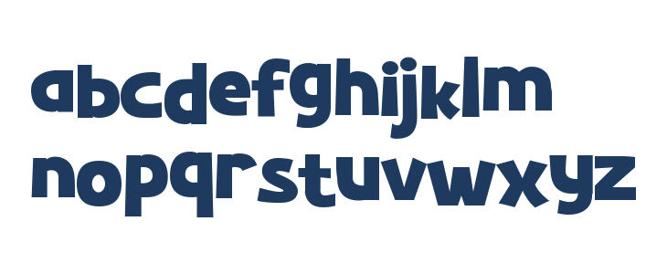 Tropical Jungle Lowercase