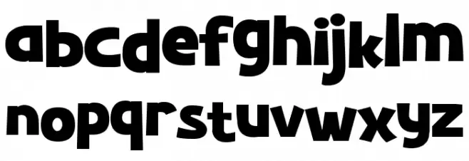 Tropical Jungle Font LOWERCASE