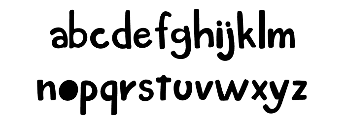 Tropical Land Font LOWERCASE