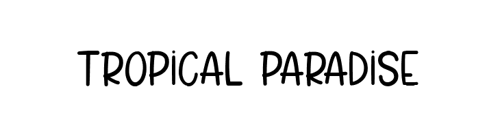 Tropical Paradise  لخطوط تنزيل