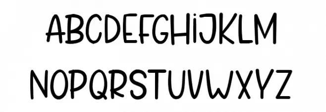 Tropical Paradise Caratteri MINUSCOLO