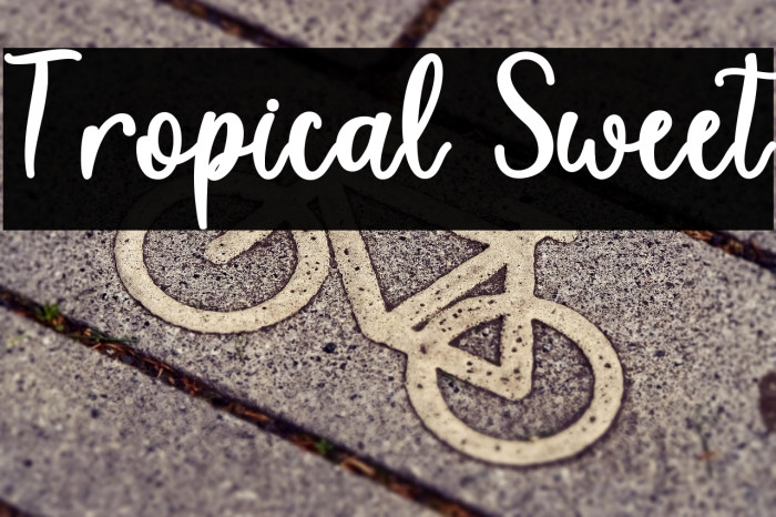 Tropical Sweet Example 3