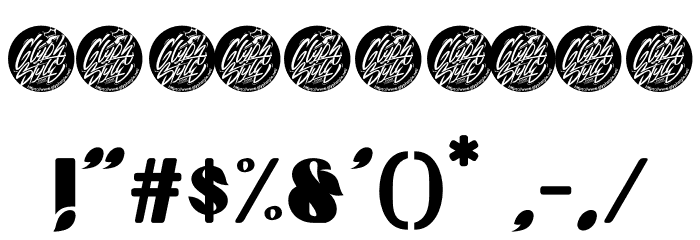 Tropical Taste Demo Font OTHER CHARS
