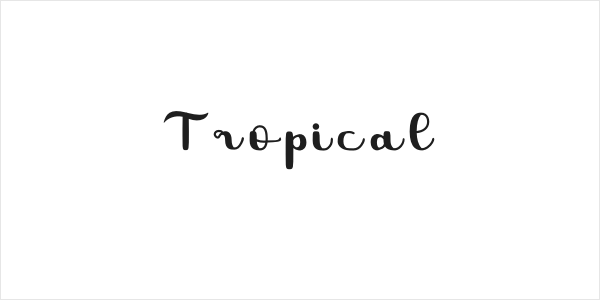 Tropical Logo