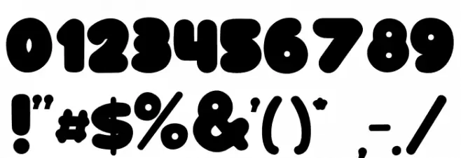 TropicalLoveRegular Font OTHER CHARS