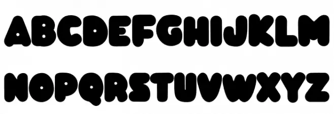 TropicalLoveRegular Шрифта ВЕРХНИЙ