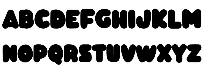 TropicalLoveRegular Font LOWERCASE