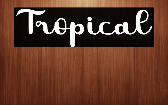 Tropical Example 2