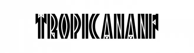 TropicanaNF  フリーフォントのダウンロード